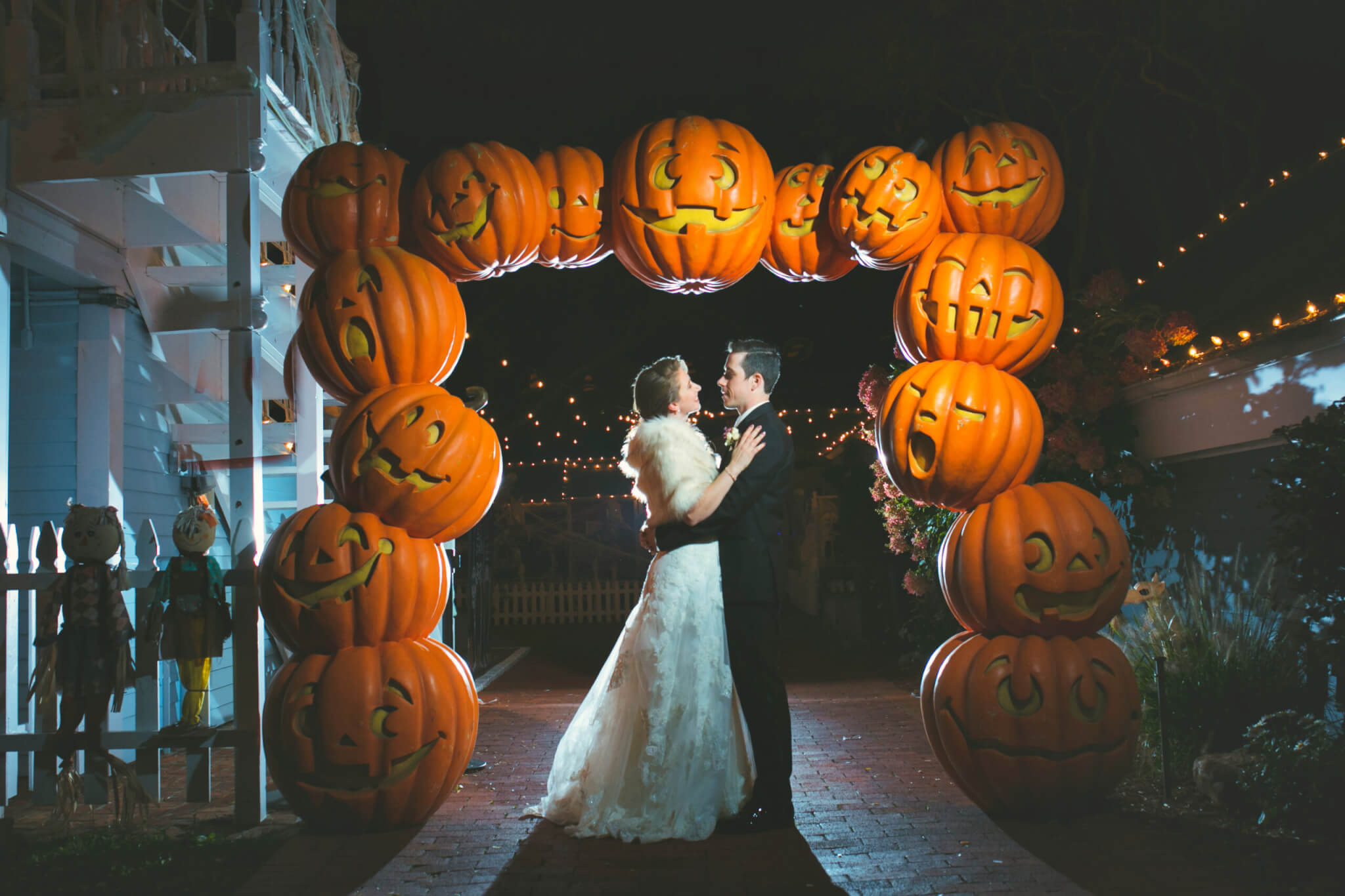 13 Subtle (and Not So Subtle) Ways to Incorporate Halloween into Your Wedding
