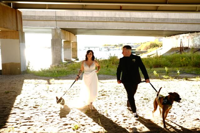 Mrs. April: How This BOLI Incorporated Her Dogs Into Her Wedding