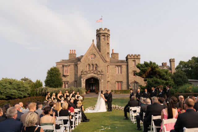 Wedding ceremony presided over by NY Officiants