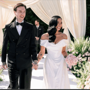 Demi Lovato Marries Singer-Songwriter Jordan Lutes in Vivienne Westwood Gown