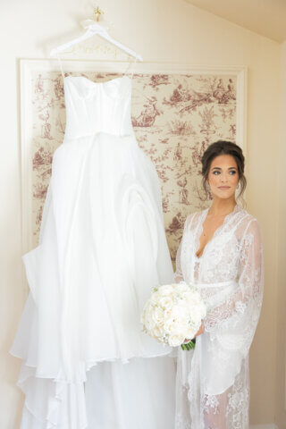 A bride photographed by The Glenmar Studio