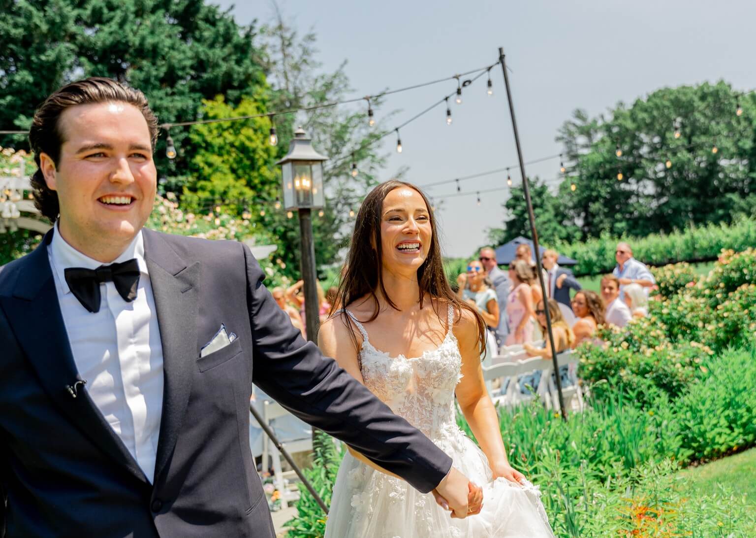 Mrs. July: Precise Planning Made This BOLI’s Dream Garden Wedding